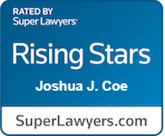Josh Coe SuperLawyer Rising Stars