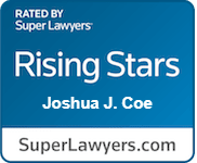 Josh Coe SuperLawyer Rising Stars