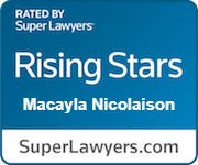 Macayla Nicolaison SuperLawyers Rising Stars