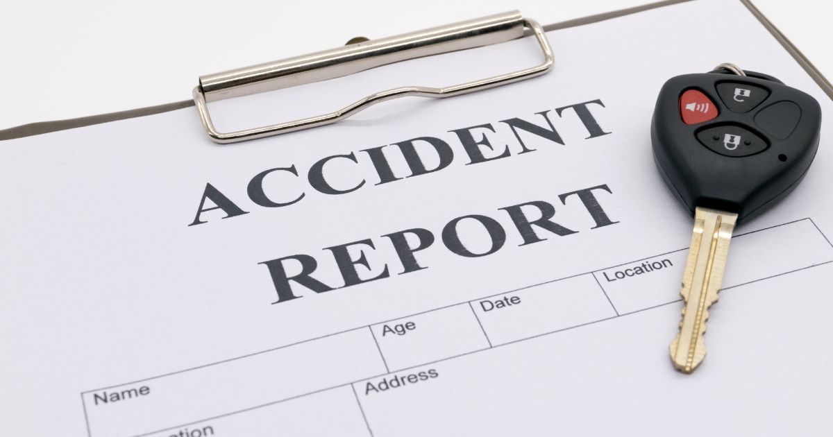 filing a car accident report in Virginia