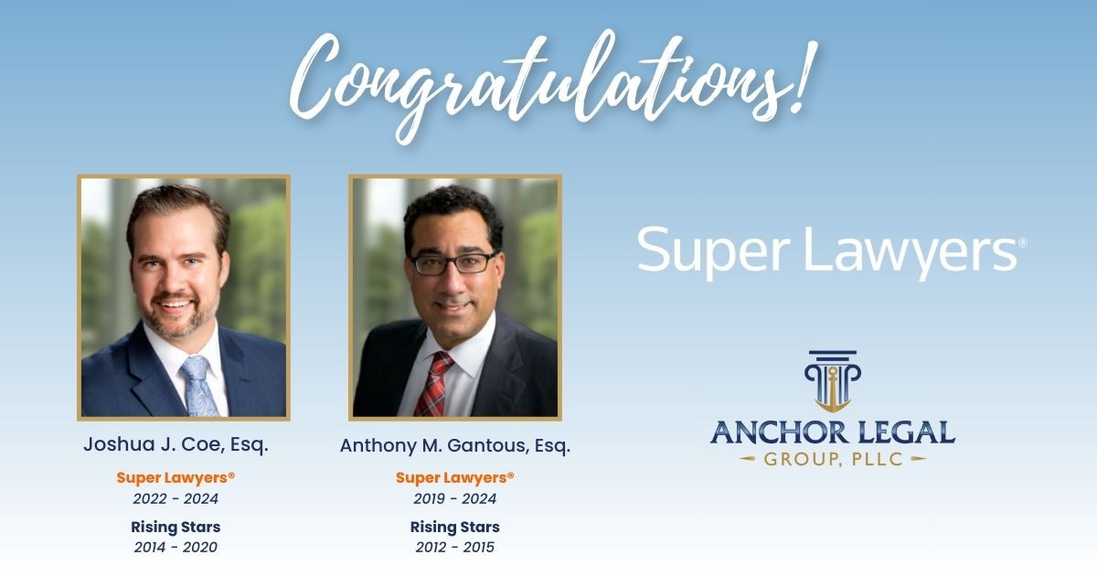 Anchor Legal Group, PLLC Attorneys Named to 2024 Virginia Super Lawyers List