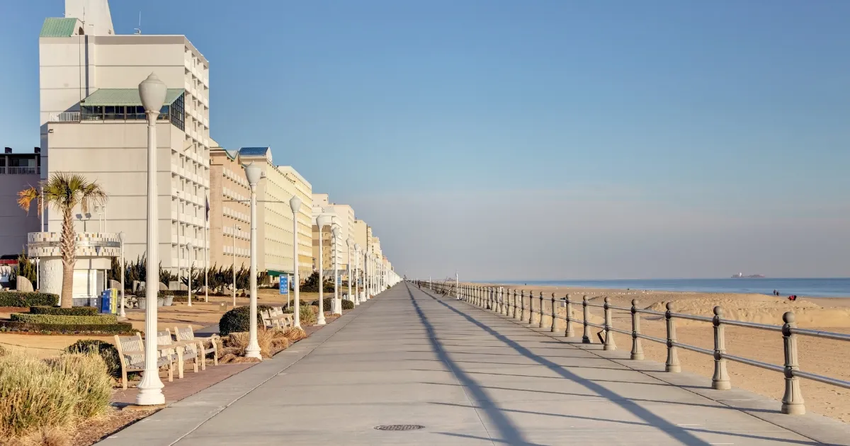 slip and fall accident at the Virgina Beach boardwalk